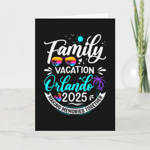 Family Cruise 2026 Cruising Matching Vacation Card