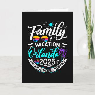 Family Cruise 2026 Cruising Matching Vacation  Card