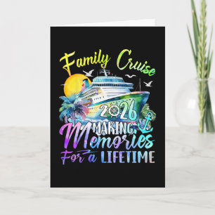 Family Cruise 2026 Family Matching Cruise Vacation Card