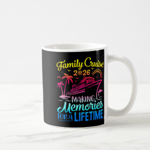 Family Cruise 2026 Family Matching Cruise Vacation Coffee Mug