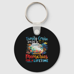 Family Cruise 2026 Group Matching Cruisin Together Key Ring