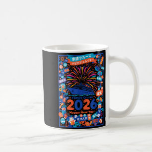 Family Cruise 2026 Happy New Year Celebration  Coffee Mug