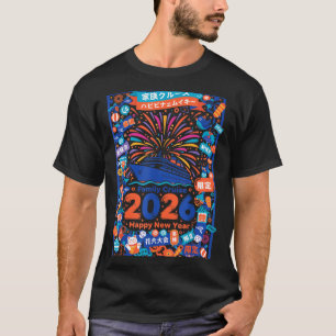 Family Cruise 2026 Happy New Year Celebration  T-Shirt