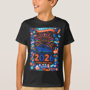 Family Cruise 2026 Happy New Year Celebration  T-Shirt