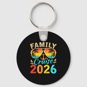 Family Cruise 2026 Memories Summer Trip Ship Men W Key Ring
