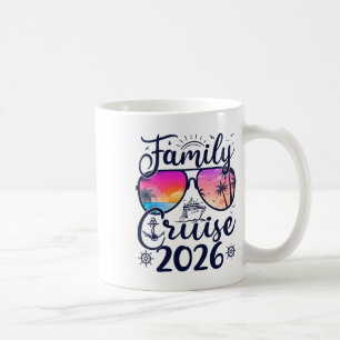 Family Cruise 2026 Summer Vacation Matching Family Coffee Mug