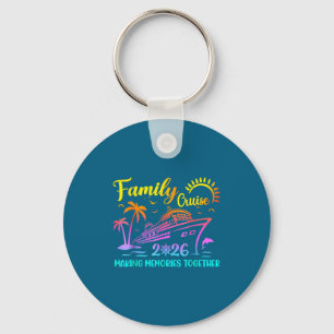 Family Cruise 2026 Summer Vacation Matching Family Key Ring