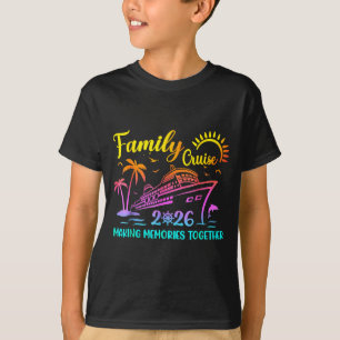 Family Cruise 2026 Summer Vacation Matching Family T-Shirt