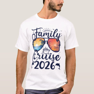 Family Cruise 2026 Summer Vacation Matching Family T-Shirt