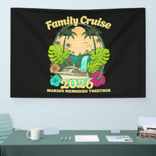 Family Cruise 2026 Vacation Banner