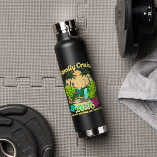 Family Cruise 2026 Vacation Water Bottle