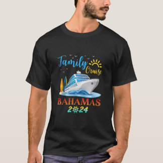 Family Cruise Bahamas 2024 Squad Matching Vacation T-Shirt