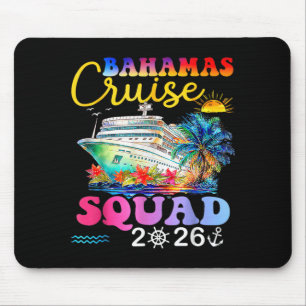 Family Cruise Bahamas 2026 Summer Matching Mouse Pad