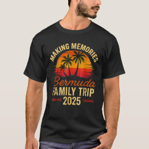 Family Cruise Bermuda 2025 Summer Matching Vacatio T-Shirt