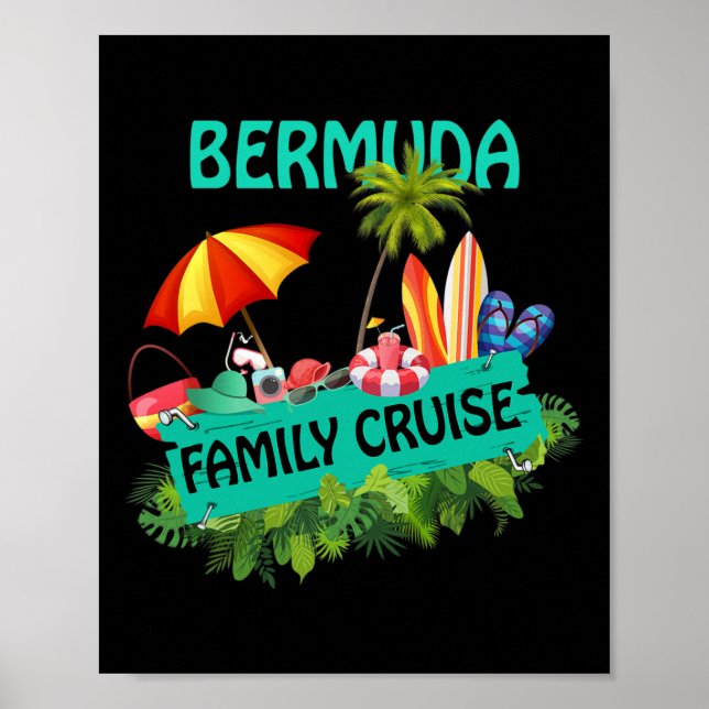 Family Cruise Bermuda  Poster (Front)