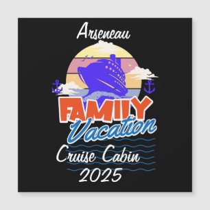 Family CRUISE Cabin Black Personalise