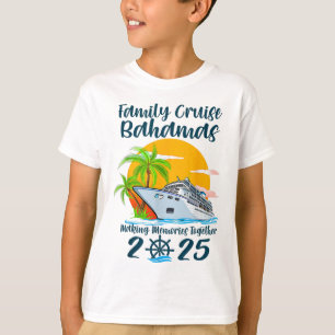Family Cruise Hamas Vacay 2025 Making Memories Tog T-Shirt