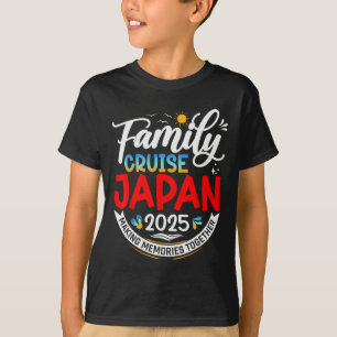 Family Cruise Japan 2025 Matching Family Vacation  T-Shirt