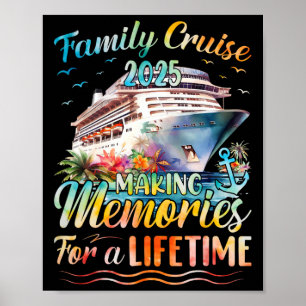 Family Cruise Party Celebration Costume Outfit Co  Poster
