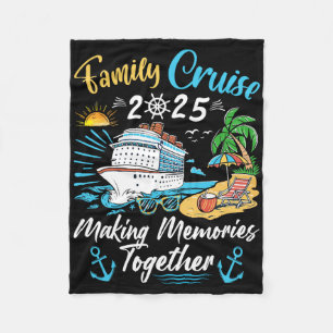 Family Cruise Party Celebration Costume Outfit Tee Fleece Blanket