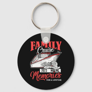 Family Cruise Shirt 2023 Vacation Funny Party Trip Key Ring