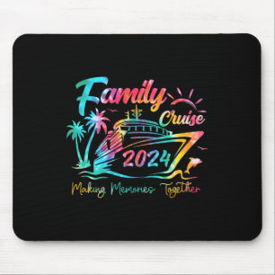 Family Cruise Shirt 2024 Vacation Making Memories Mouse Pad