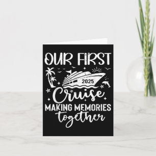 Family Cruise Shirt Vacation Summer Weekend Group  Card