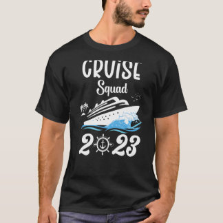 Family Cruise Squad 2023 Family Matching Group Squ T-Shirt