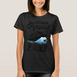 Family Cruise Squad 2023 Family Matching Group Squ T-Shirt