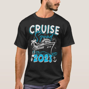 Family Cruise Squad 2023 Family Matching Group Squ T-Shirt