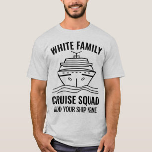 Family Cruise Squad Minimalistic Shirts