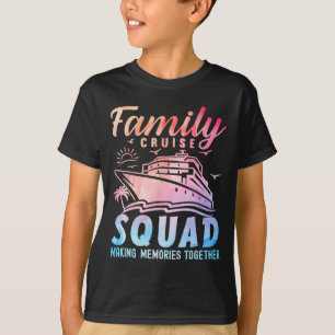 Family Cruise Squad Vacation Matching Group 2025 B T-Shirt