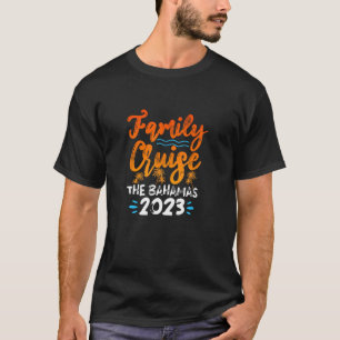 Family Cruise The Bahamas 2023 Summer Vacation Mat T-Shirt