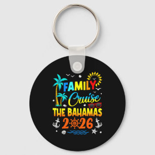 Family Cruise The Bahamas 2026 Summer Matching Vac Key Ring