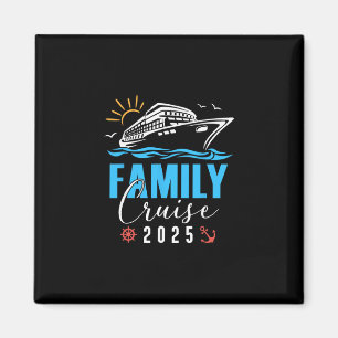 Family Cruise Trip 2025 Making Memories Cruise Squ Magnet