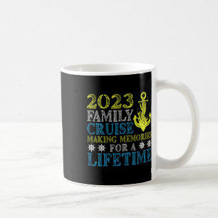 Family Cruise Vacation Funny Party Trip Ship Cloth Coffee Mug