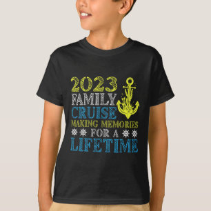 Family Cruise Vacation Funny Party Trip Ship Cloth T-Shirt