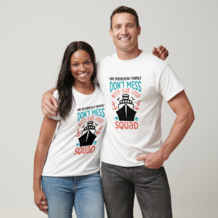 Family Cruise Vacation Matching Ship Squad T-Shirt