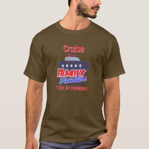  Family Cruise  Vacation Personalise T-Shirt