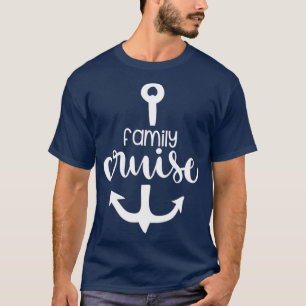 Family Cruise Vacation Trip Boat Anchor Kids Adult T-Shirt