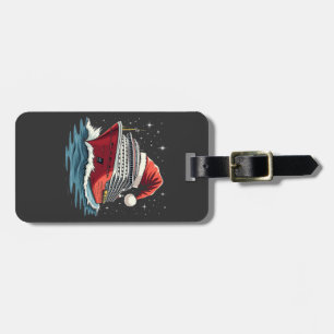 Family Cruising Cruise ship Matching Christmas  Luggage Tag