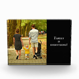 Family custom photo   block