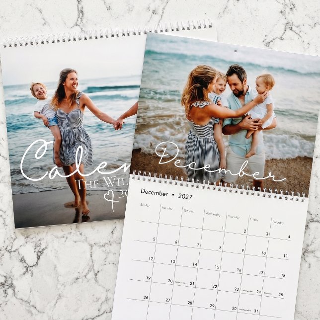 Family Custom Photo Calendar (Creator Uploaded)