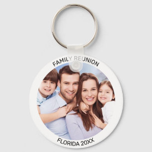 Family Custom Photo Keychain