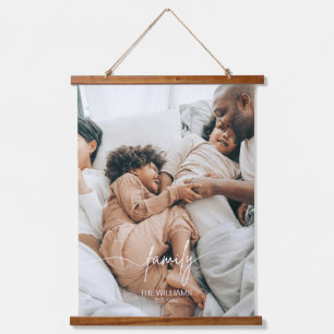 Family Custom Photo Wall Hanging Tapestry