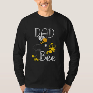 Family Dad Bee Shirts Dad First Bee Day
