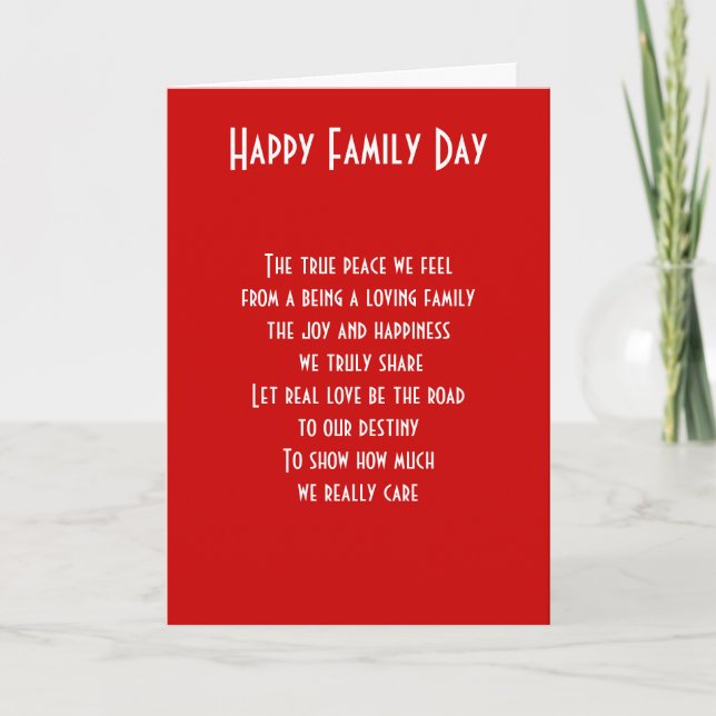 Family day care card (Front)