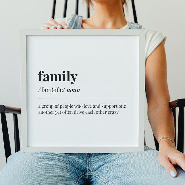 Family Definition Poster (Creator Uploaded)