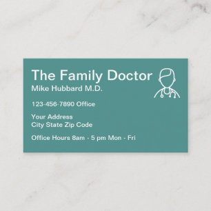 Family Doctor Professional Design Business Card