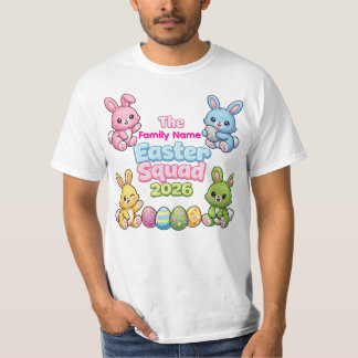 Family Easter Squad 2026 T-Shirt | Custom Matching